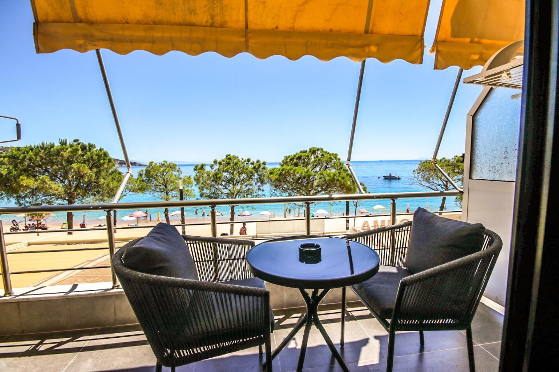 Hercules Sea View Himare Bagian luar foto